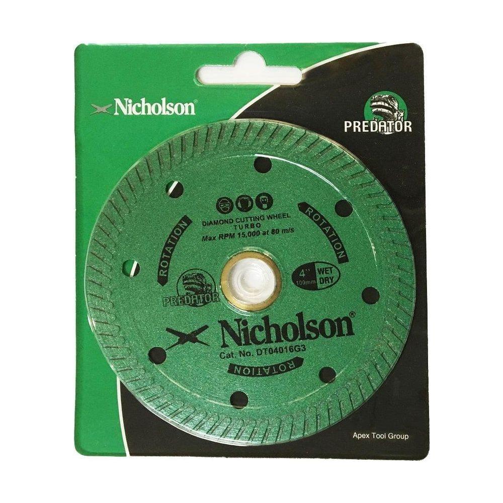 Nicholson Diamond Cut off Wheel | Nicholson by KHM Megatools Corp. Nicholson Diamond Cut off Wheel | Nicholson by KHM Megatools Corp.